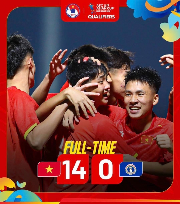 Chính thức 'vượt mặt' đàn anh ở VL Asian Cup, U17 Việt Nam nhận tin cực ...